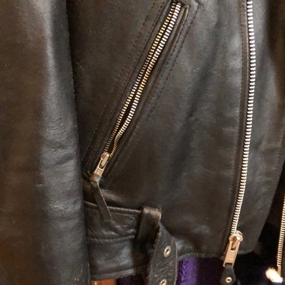 Vanguard leather motorcycle Jacket! - Picture 6 of 8